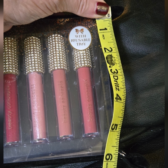 Beauty Concepts full size NEW 4pc lip collection reusable tray - Picture 5 of 6